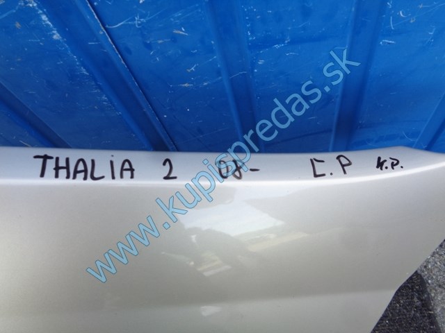 ľavý predný blatník na renault tháliu II